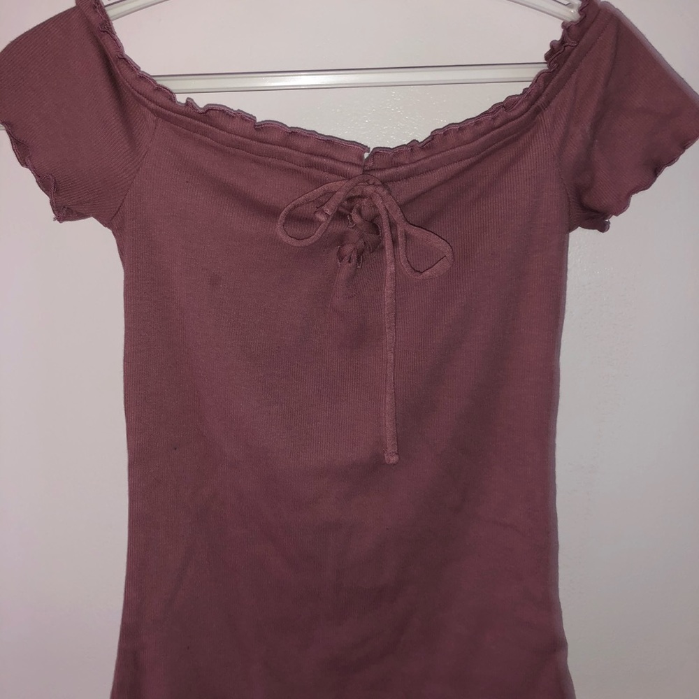 Aeropostale off the shoulder blouse